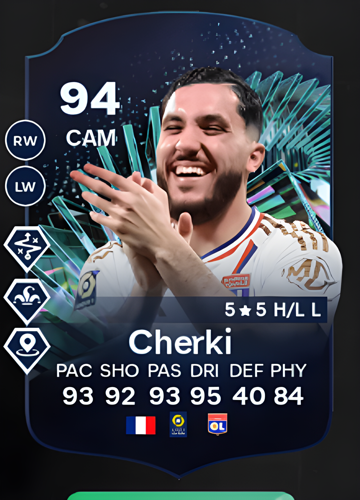 Rayan Cherki Unlocking Fc S Tots Moments Card And Earning